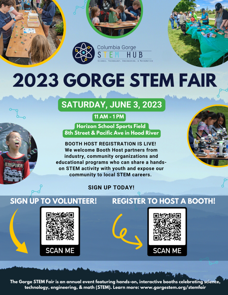 STEM Fair Booth Host and Volunteer Registration Now Open Columbia