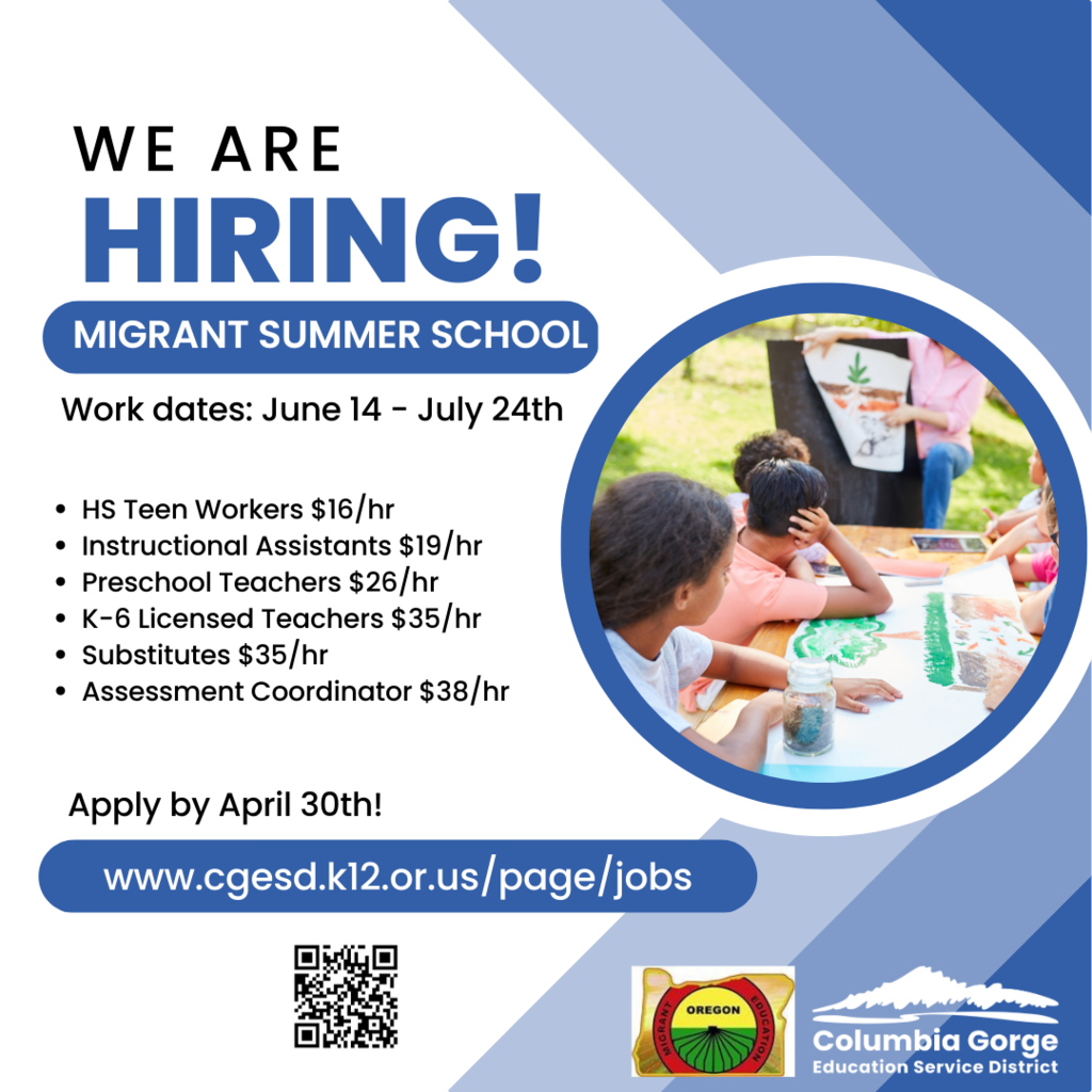 Hiring for Migrant Summer School!